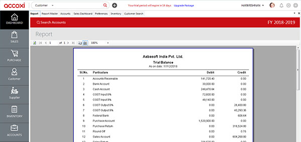 AccountBox by Aabasoft